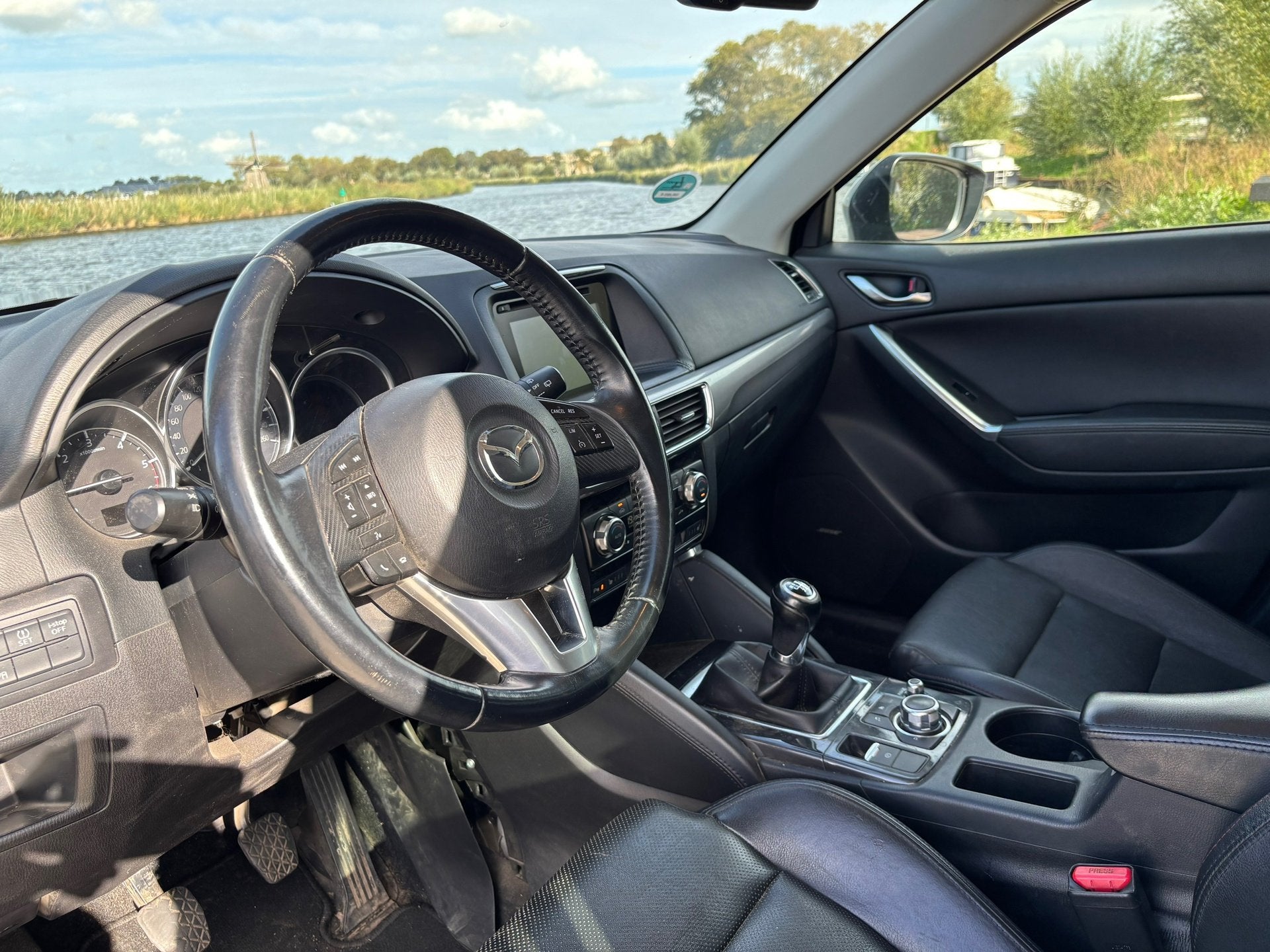 Mazda CX-5 2.2d SkyActiv-D 150 Skylease GT 2WD- Meteor Gray, Voorwielaandrijving, Gebruikt, 4 cilinders, 2191 cc