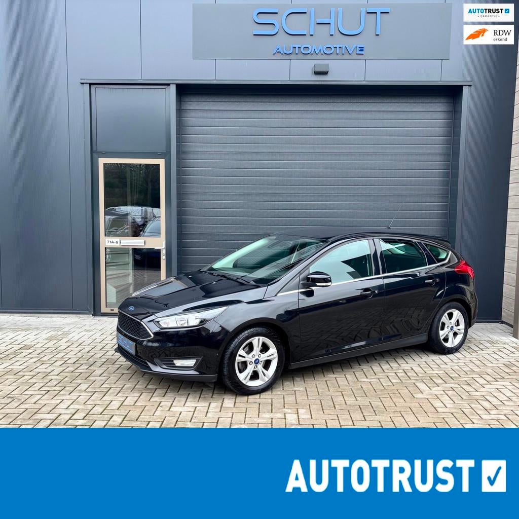 Ford Focus 1.0 Edition SPORT | CLIMA | D.RIEM V.V. | STOELVE, Auto's, Ford, Stof, Zwart, 100 pk, Zwart
