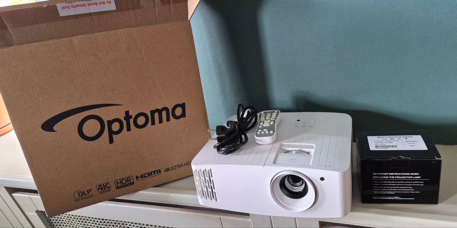 Optoma uhd 35, 4k, Ophalen, Ultra HD (4K)