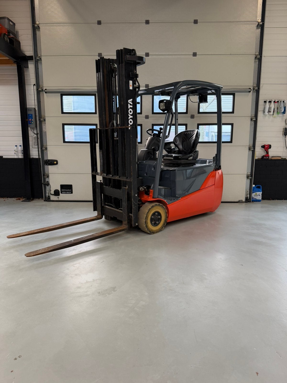 2012 Toyota 8FBET16 elektrische heftruck met 4901uur, Zakelijke goederen, 1000 tot 2000 kg, Ophalen, Elektrisch, Heftruck
