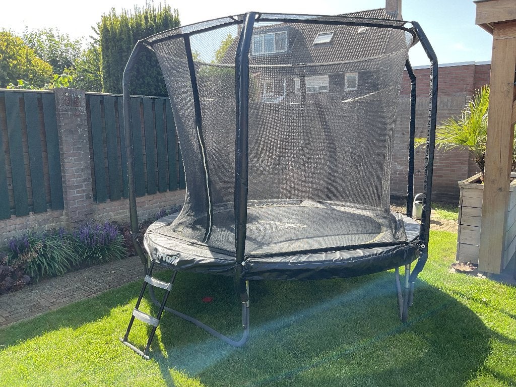 VirtuFit Premium Trampoline met Veiligheidsnet, Ophalen, Zo goed als nieuw