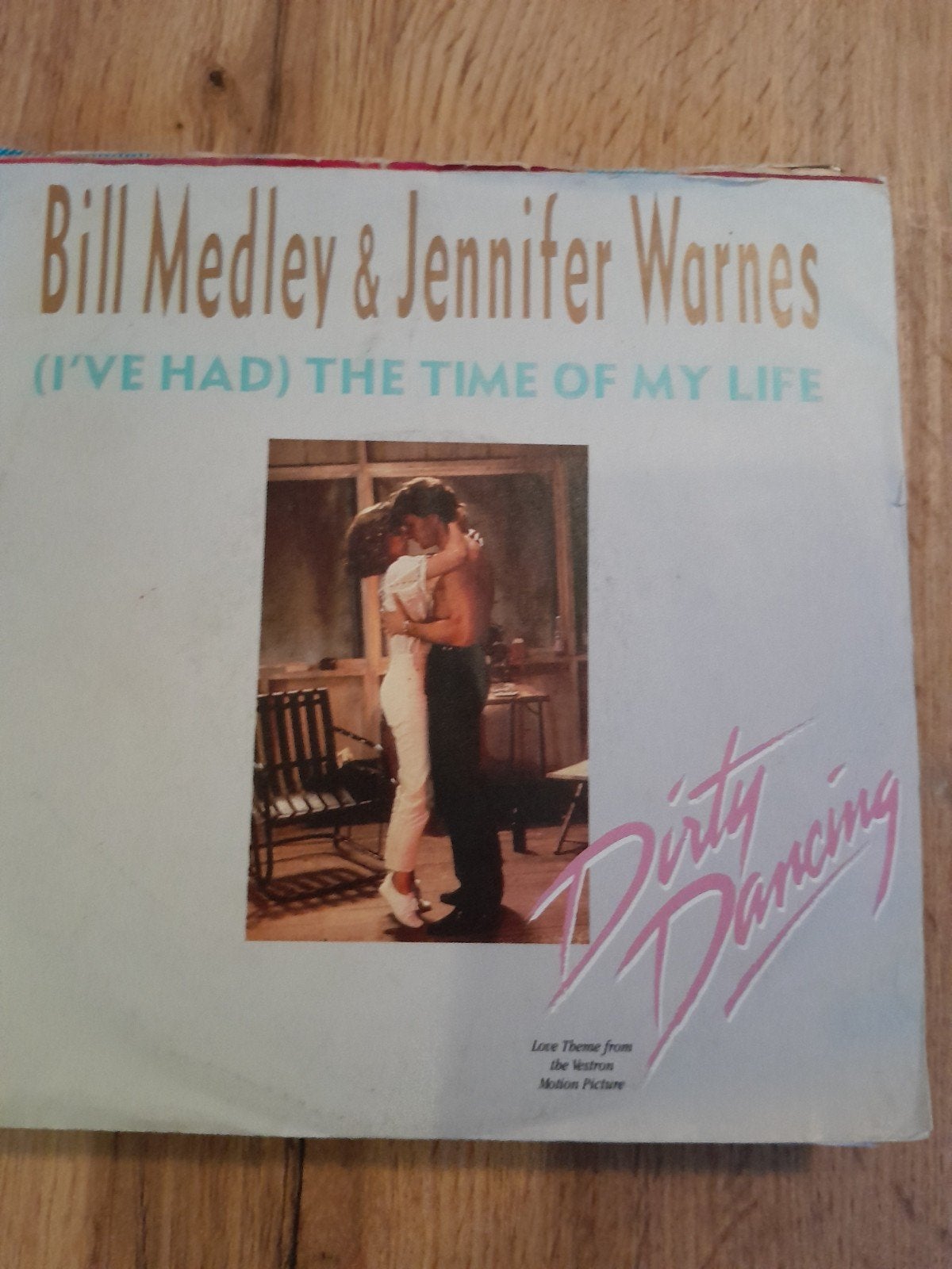 Bill medley & jennifer warnes 7inch the time of my life, Ophalen of Verzenden, Zo goed als nieuw, Pop