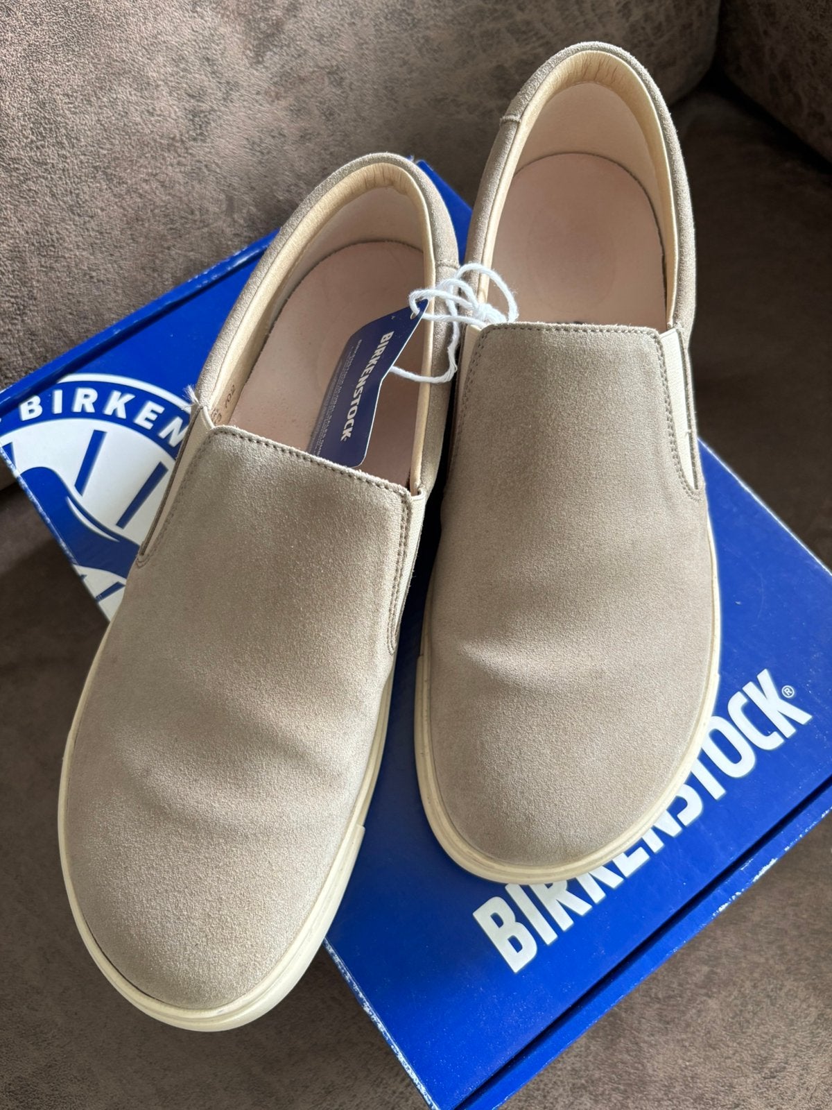 Birkenstock, Kleding | Dames, Schoenen, Beige, Ophalen of Verzenden, Sneakers of Gympen, Zo goed als nieuw
