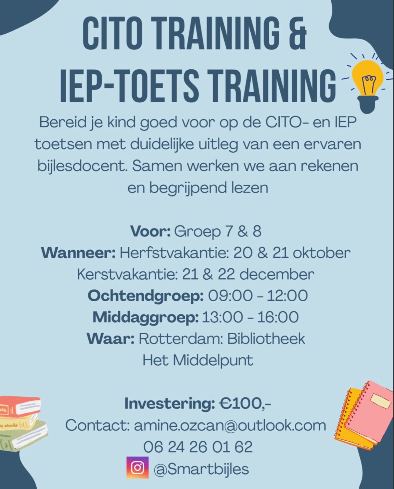 CITO- & IEP TOETS TRAINING VOOR GROEP 7 & 8, Diensten en Vakmensen, Bijles, Privé-les en Taalles, Bijles