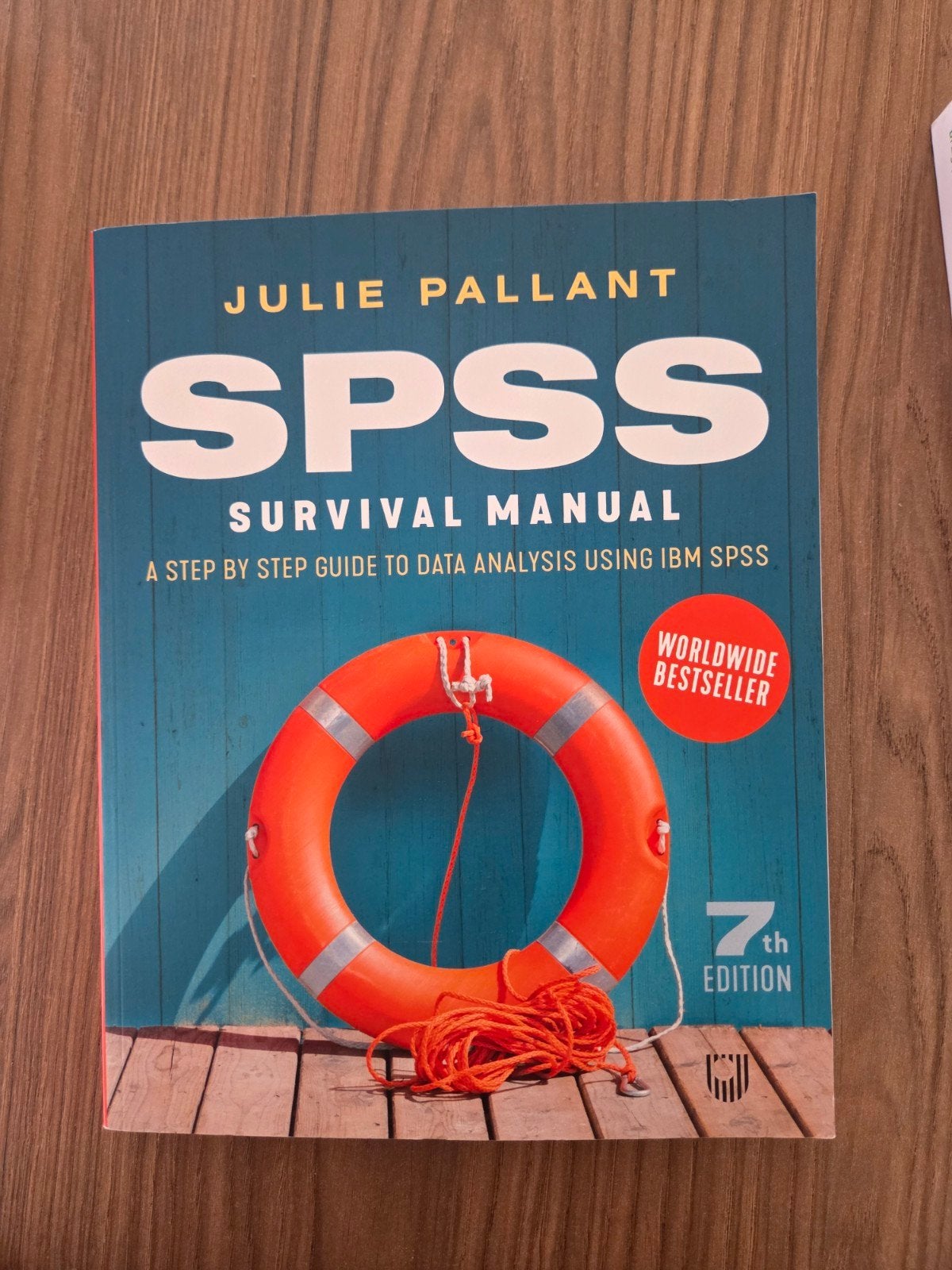 SPSS Survival Manual - Julie Pallant (7e editie), Julie Pallant, Zo goed als nieuw, Gamma, HBO