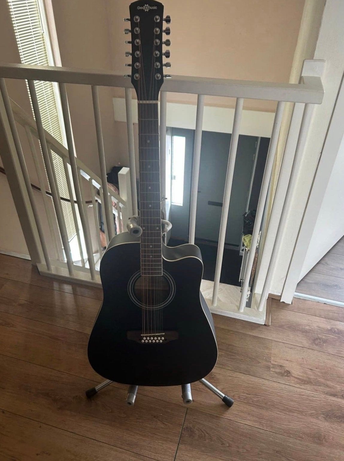 Akoestische gitaar met 12 snaren, Ophalen, Zo goed als nieuw, Western- of Steelstringgitaar