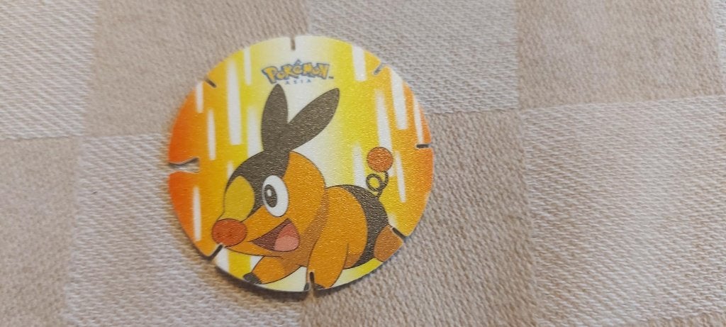 flippo pokemon chiki balls zeldzaam gelimiteerd Tepig, Ophalen of Verzenden, Losse flippo's