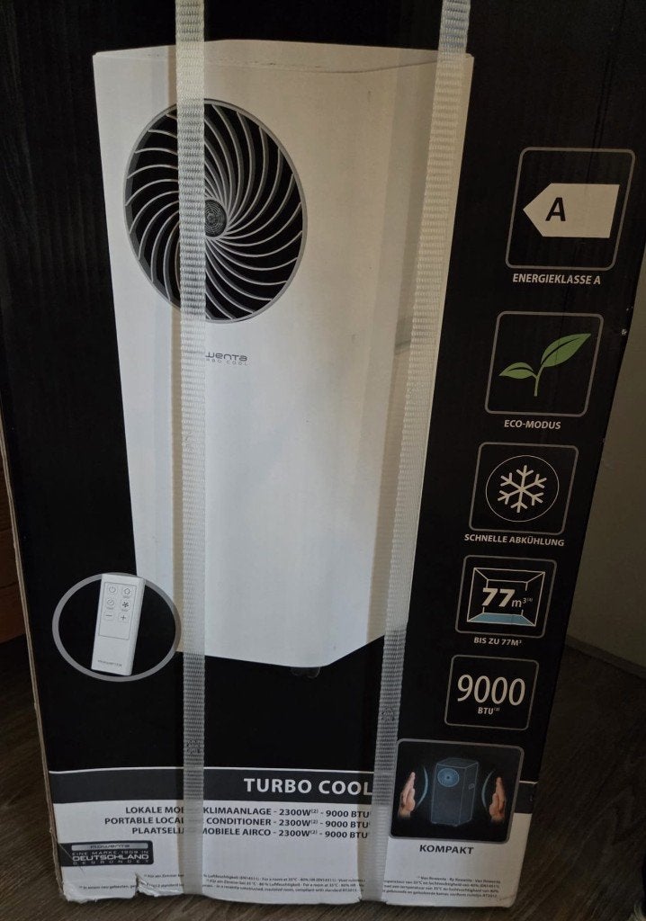 ventilator, Witgoed en Apparatuur, Ventilatoren, Ophalen, Ventilator met afstandsbediening, Nieuw, Vloerventilator