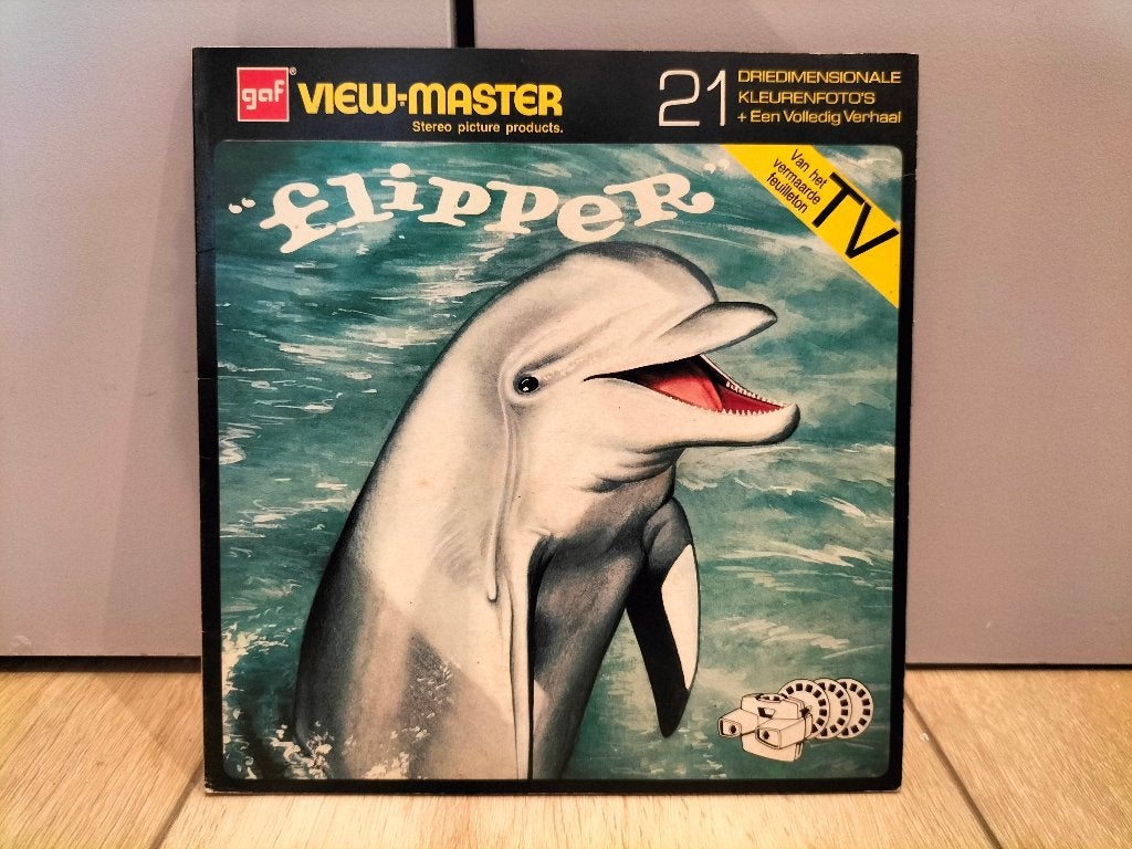 Viewmaster Flipper - 1966 - NB 485 - grote omslag, Ophalen of Verzenden, Gebruikt