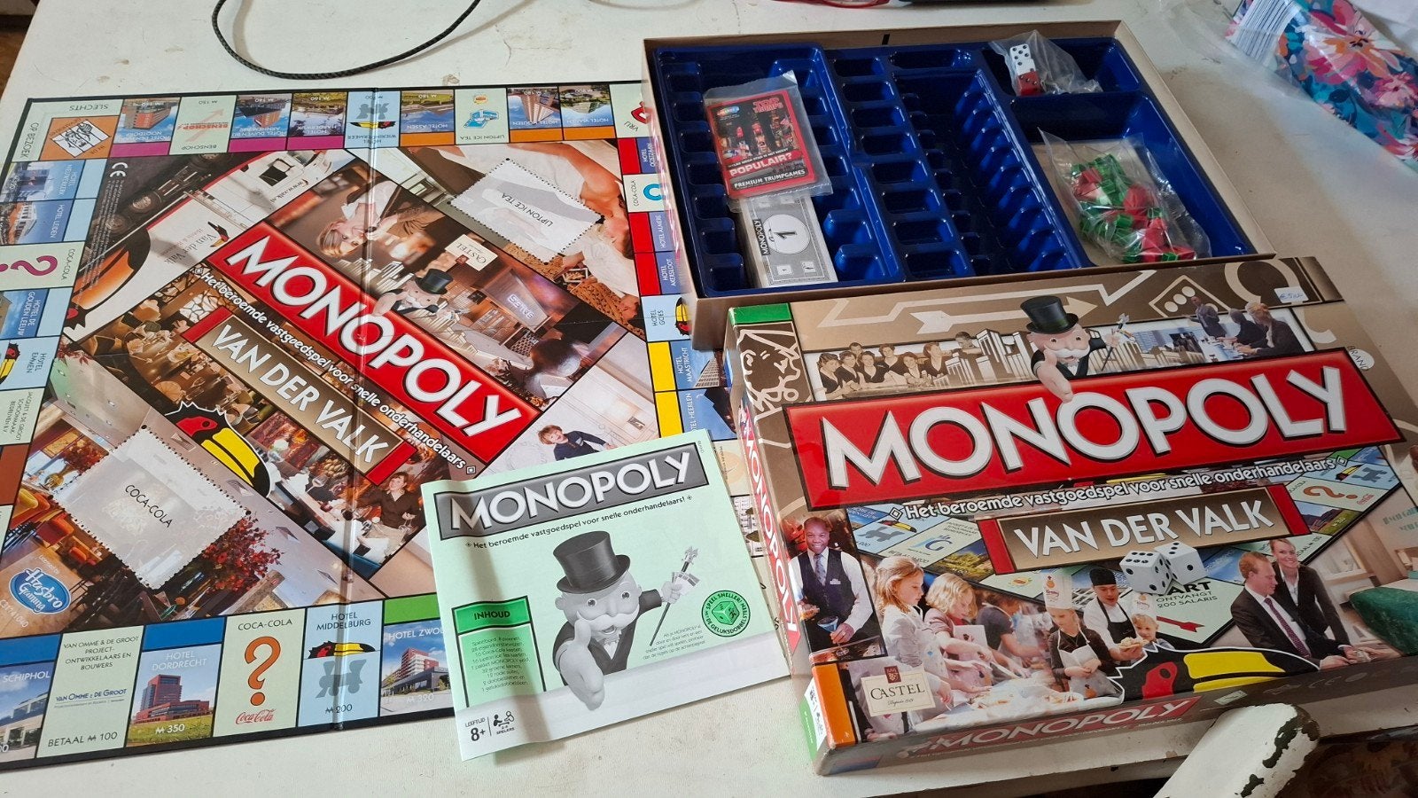 monopoly van der valk, Vijf spelers of meer, Ophalen of Verzenden, Nieuw, Castel