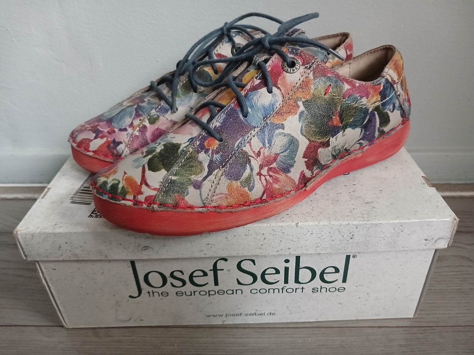 JOSEF SEIBEL leren comfort sneakers NIEUW maat 39, Nieuw, Ophalen of Verzenden, Sneakers of Gympen, Josef Seibel