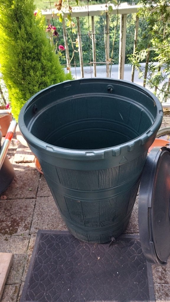 regenton 200 liter, Ophalen, Kunststof, Met kraantje, 150 liter of meer