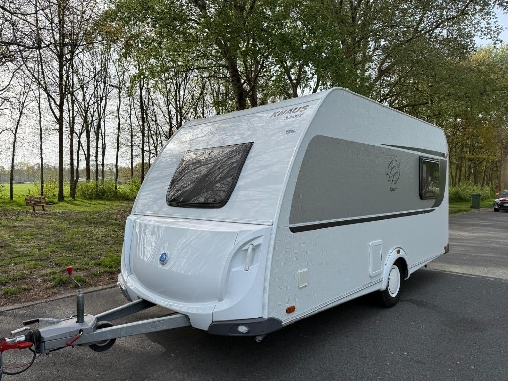 Knaus Sport 420 QD modeljaar 2015 MOVER BOVAG onderhouden, Schokbreker, Treinzit, Particulier, 4 tot 5 meter