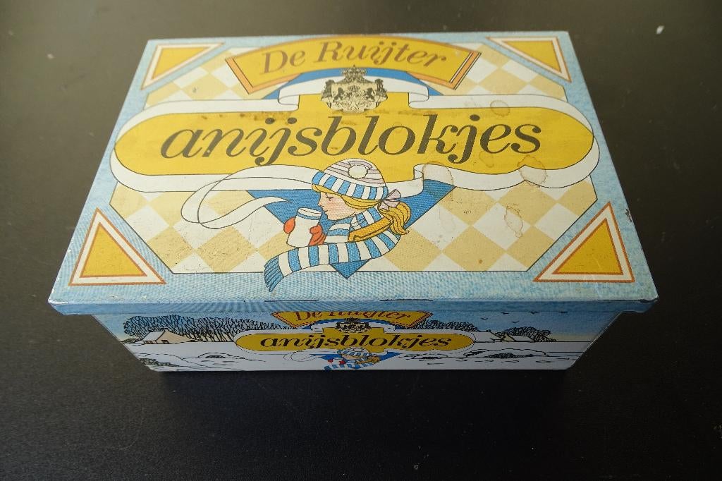 Anijsblokjes van de Ruijter, blik, Ophalen of Verzenden, Zo goed als nieuw, Overige, Overige merken