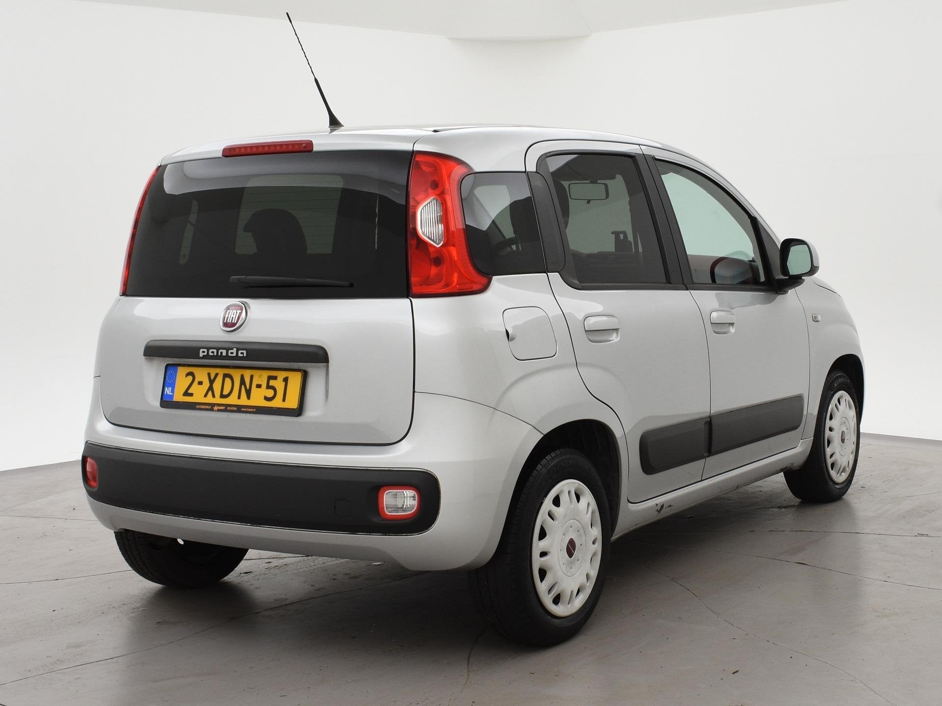 Fiat Panda 0.9 TWINAIR LOUNGE + AIRCO | LEDER STUUR | PRIVAC, Auto's, Voorwielaandrijving, Stof, Gebruikt, Panda