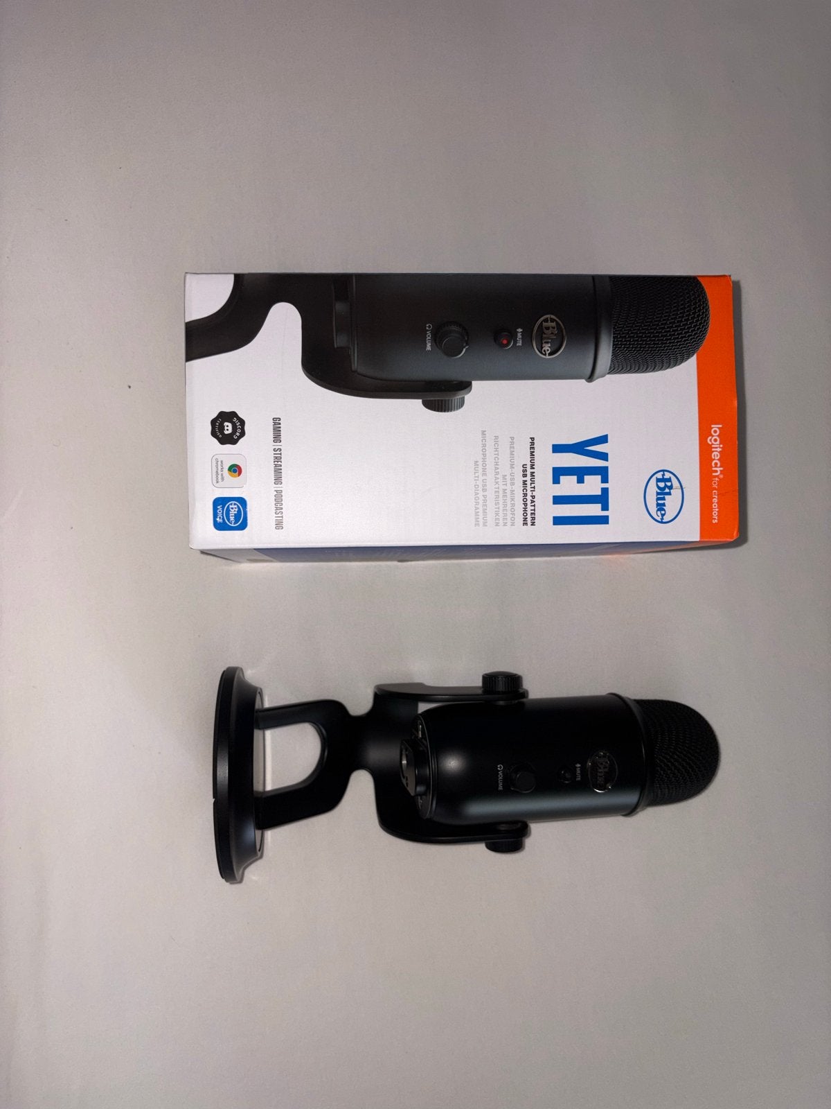 Blue Yeti USB Microfoon - Perfect voor Streaming en Podcast, Ophalen of Verzenden, Zo goed als nieuw, Studiomicrofoon