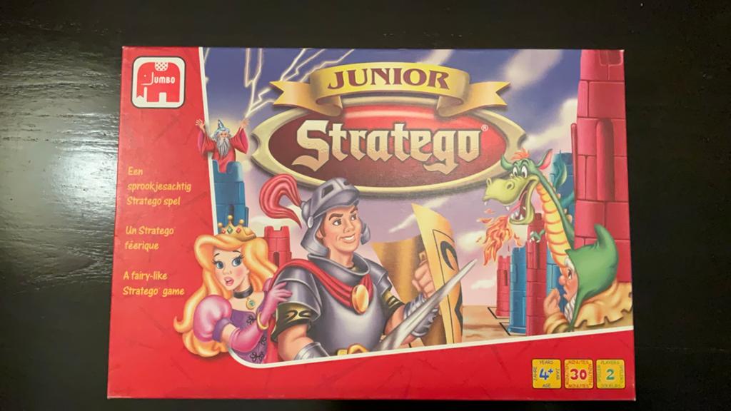 Stratego Junior - Sprookjesachtig Strategie Spel, Een of twee spelers, Ophalen of Verzenden, Gebruikt