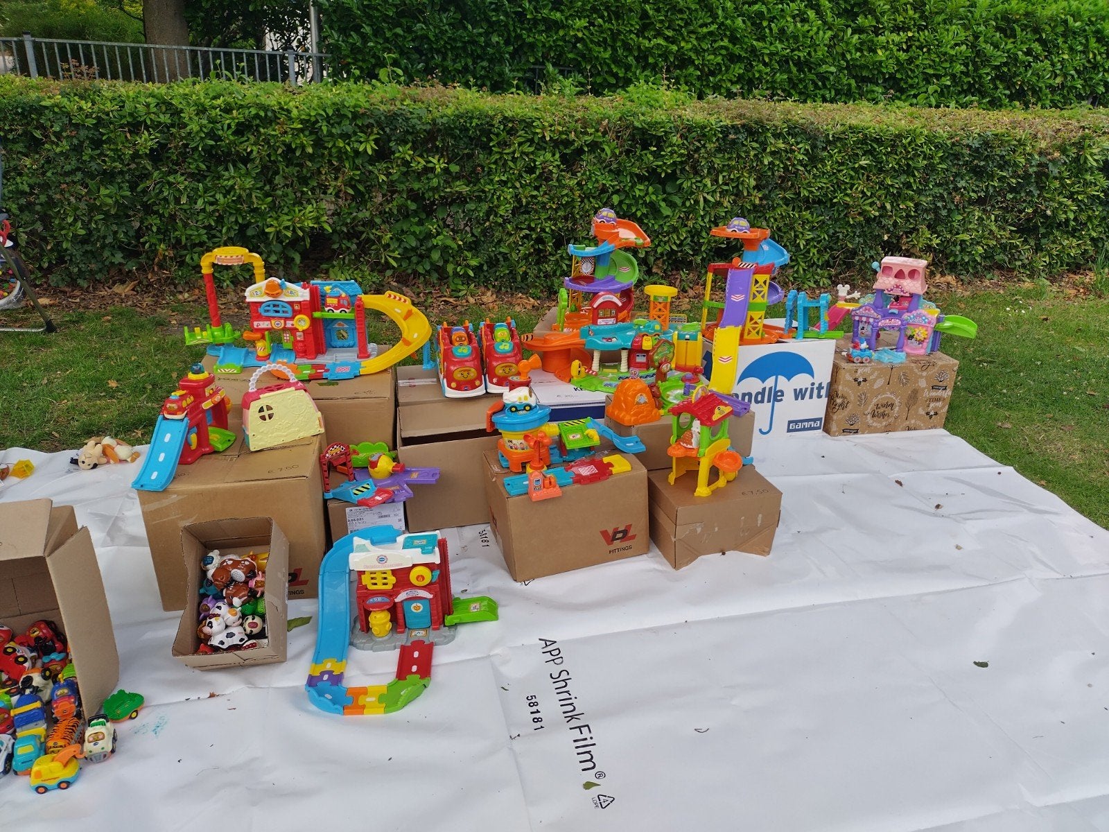Grote collectie VTech Toet Toet Auto's en Zoef Zoef Dieren, Ophalen, Gebruikt, Jongen of Meisje