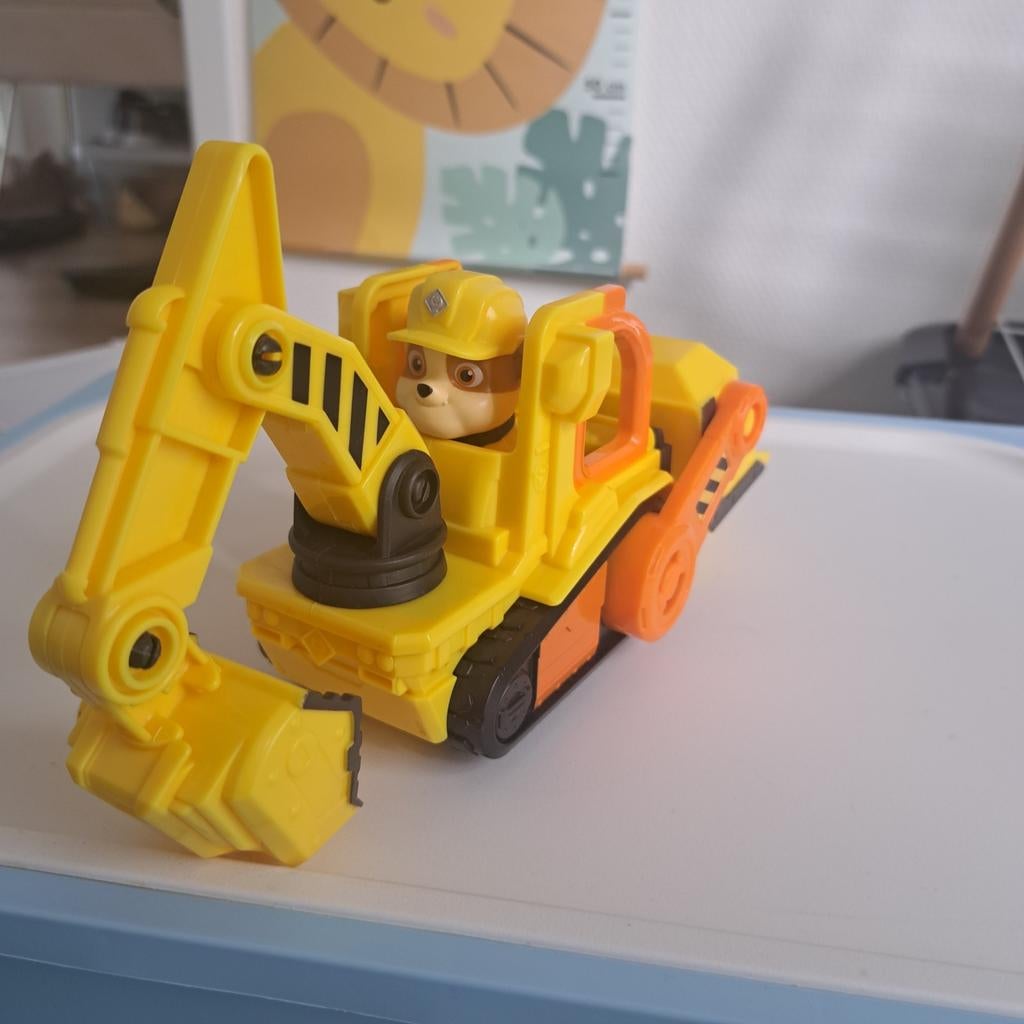 Paw Patrol Rubble Graafmachine Speelgoed, Ophalen of Verzenden, Zo goed als nieuw