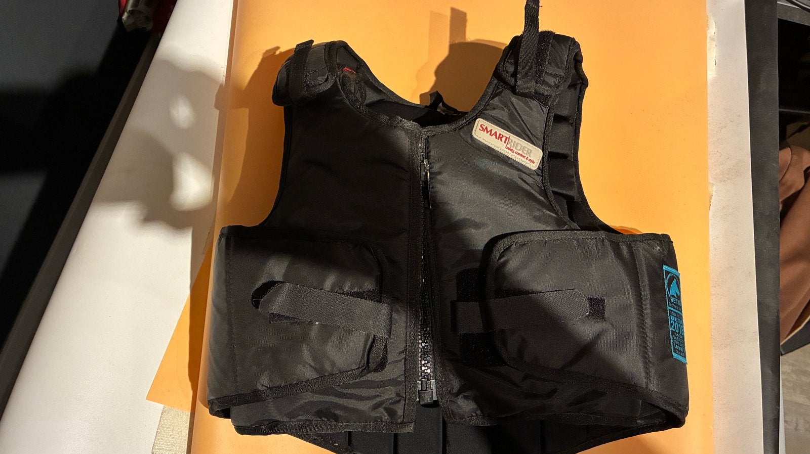 Body protector paardrijden, Dieren en Toebehoren, Gebruikt, Kinderen, Ophalen of Verzenden, Zwart
