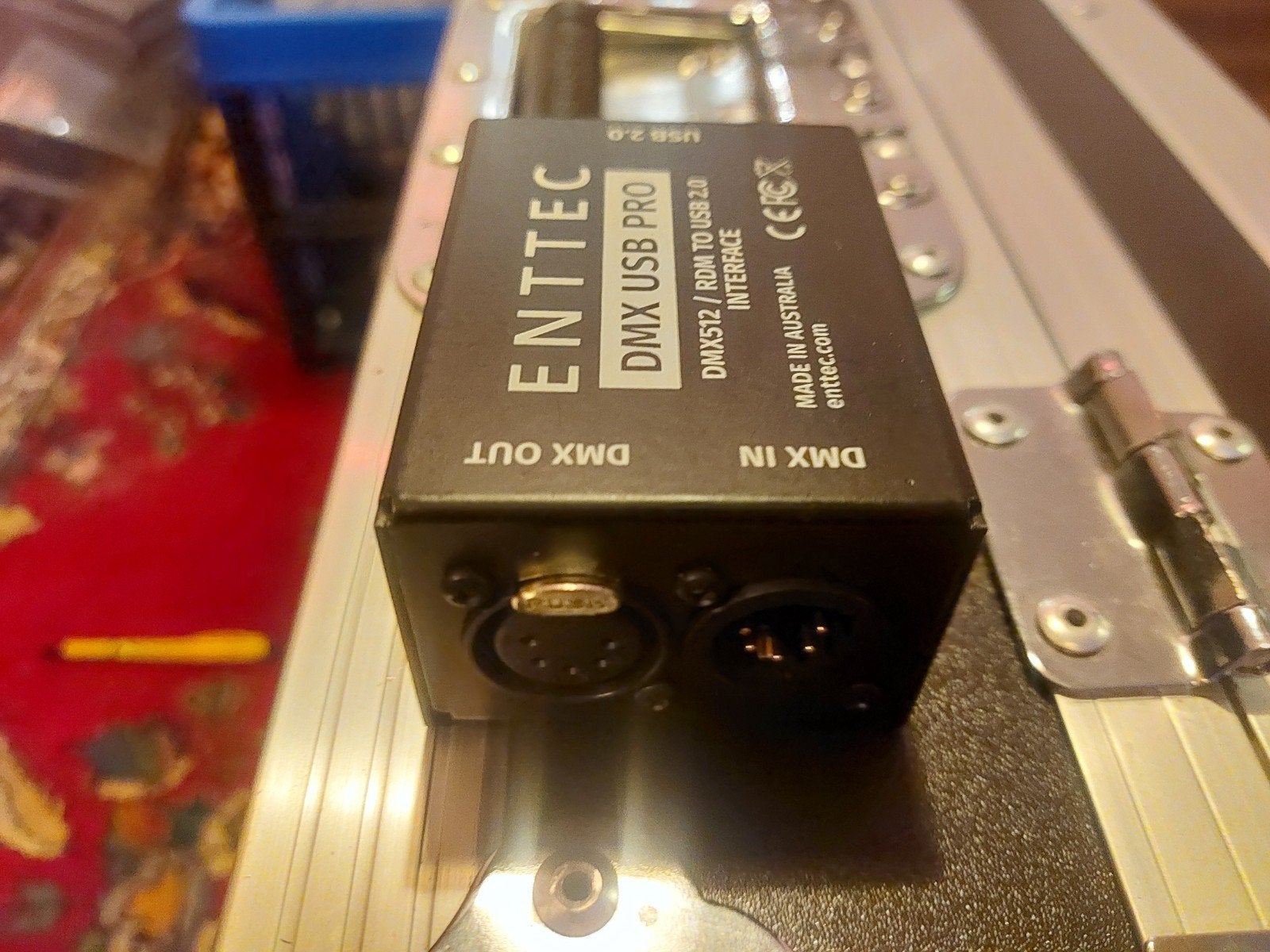 ENTTEC DMX USB Pro DMX512 / RDM naar USB 2.0 Interface, Muziek en Instrumenten, Theaterbelichting, Ophalen of Verzenden, Gebruikt