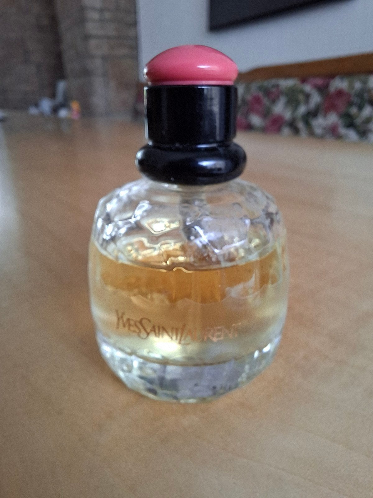 Vintage Yves Saint Laurent 15ml, Ophalen of Verzenden, Zo goed als nieuw, Miniatuur