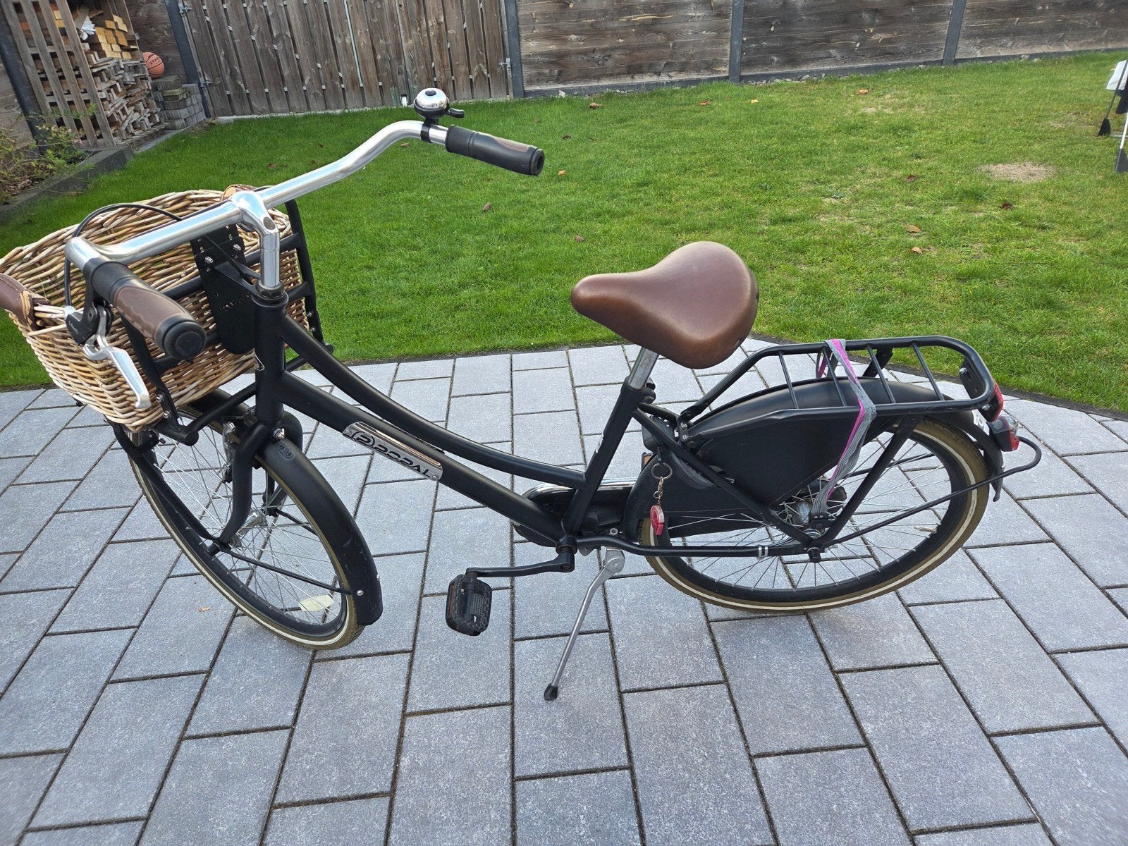 popal meisjes fiets 24 inch, Ophalen, Handrem, Popal, Gebruikt