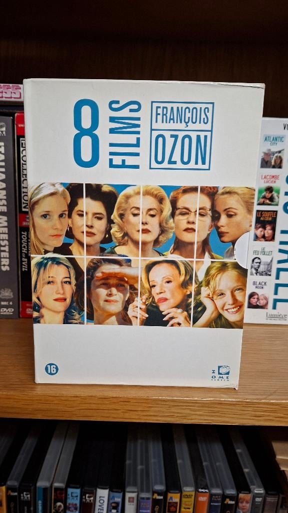 François Ozon 8 Dvd box, Cd's en Dvd's, Alle leeftijden, Verzenden, Zo goed als nieuw, Overige gebieden