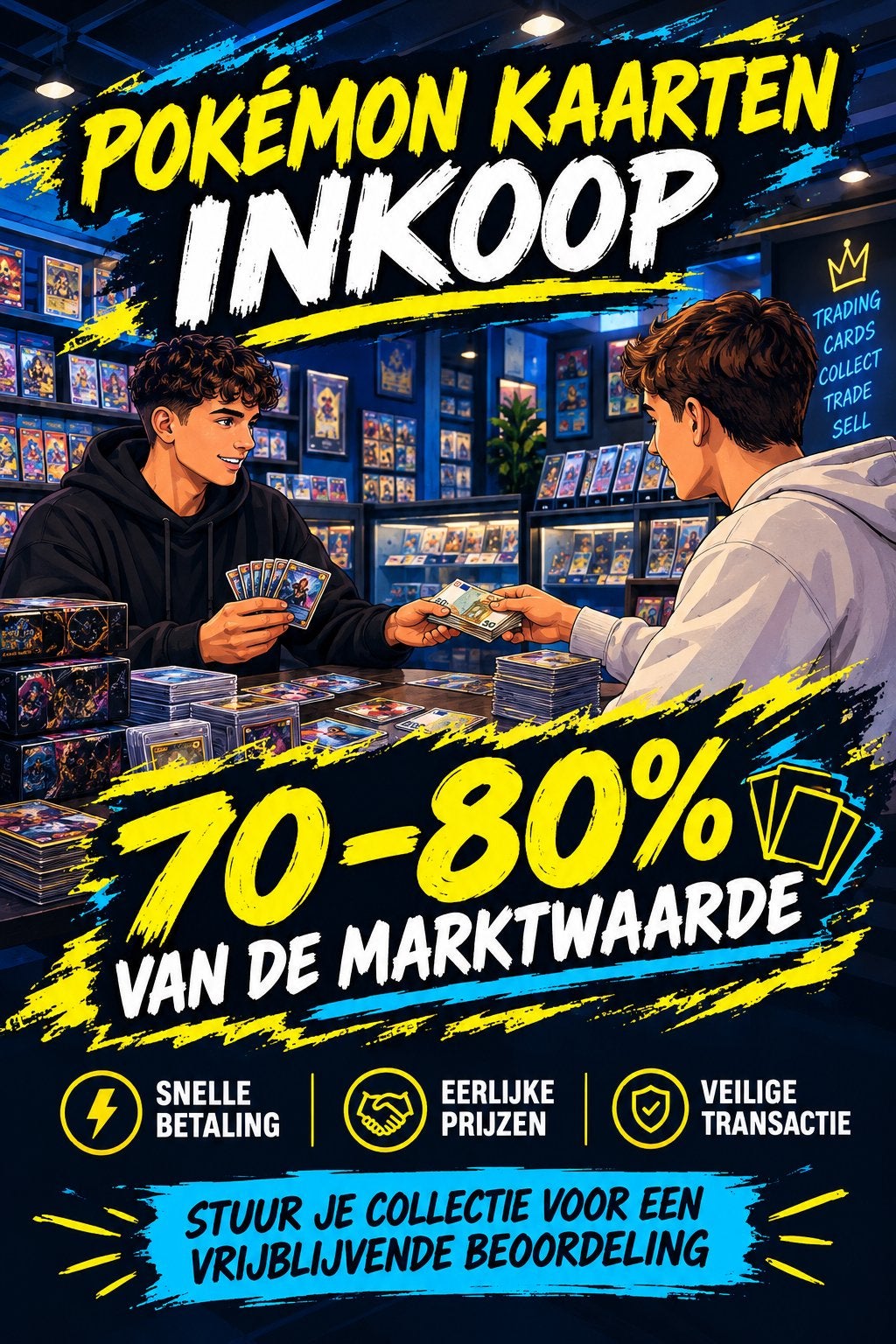 Pokemon kaarten inkoop, Ophalen of Verzenden, Nieuw