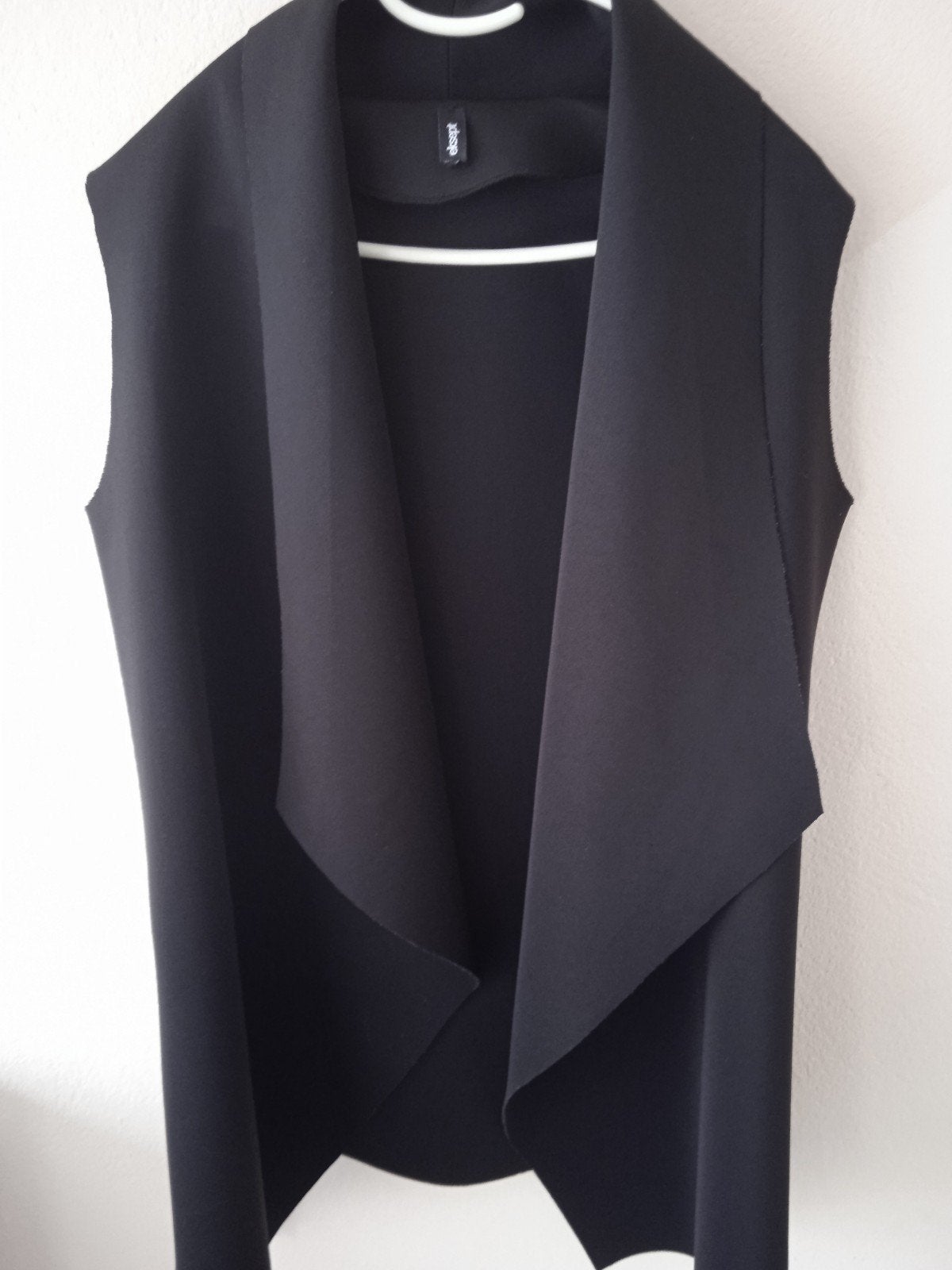 Except gilet zwart m/l 5,00, Kleding | Dames, Bodywarmers, Ophalen of Verzenden, Zo goed als nieuw, Zwart