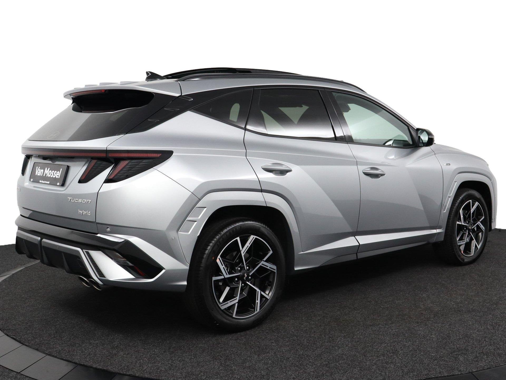 Hyundai Tucson 1.6 T-GDI HEV N Line Sky | Extra Voordeel | A, Auto's, Hyundai, Euro 6, 4 cilinders, Met garantie (alle), Nieuw