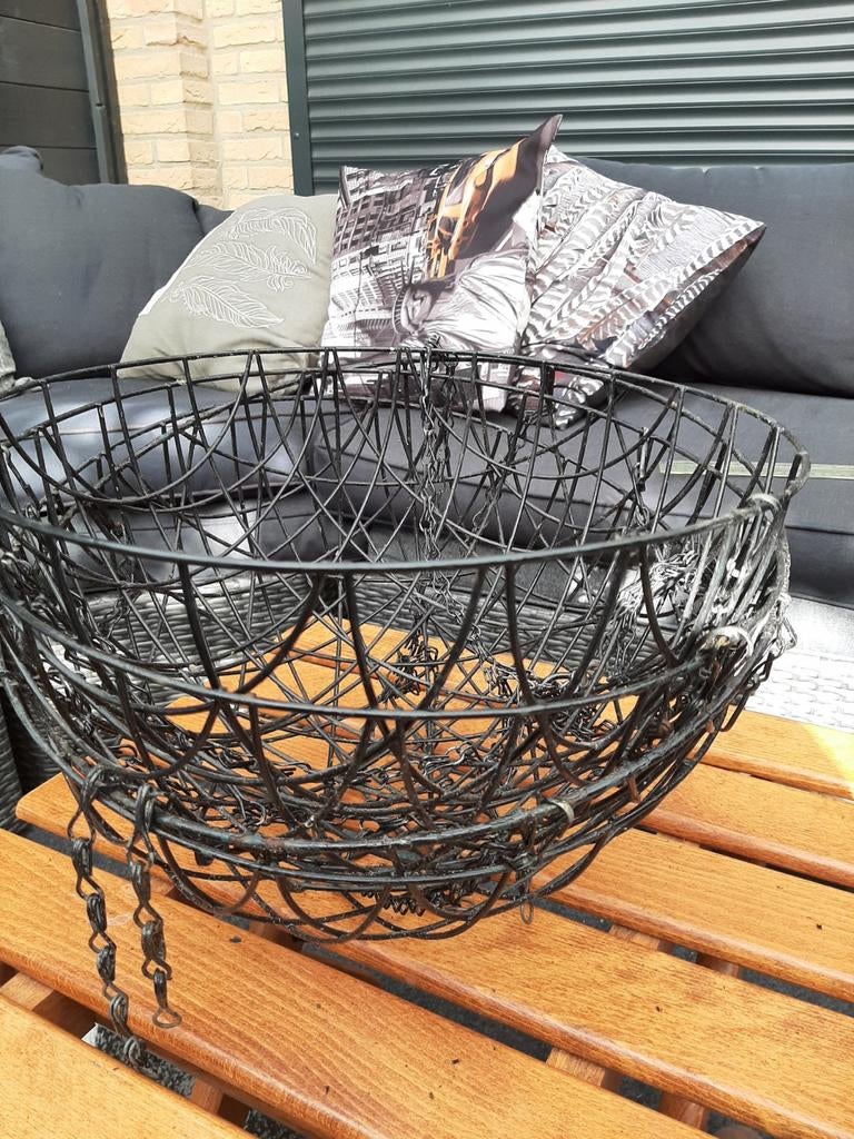Metaal planten hanging baskets, Ophalen, Rond, Overige materialen