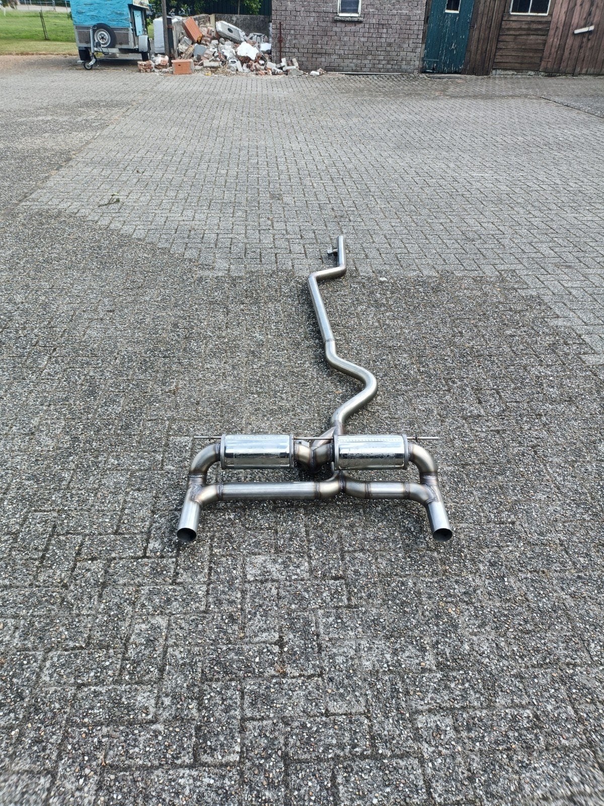 RVS kleppen demper bmw F20 - 125i, Auto-onderdelen, Uitlaatsystemen, Ophalen