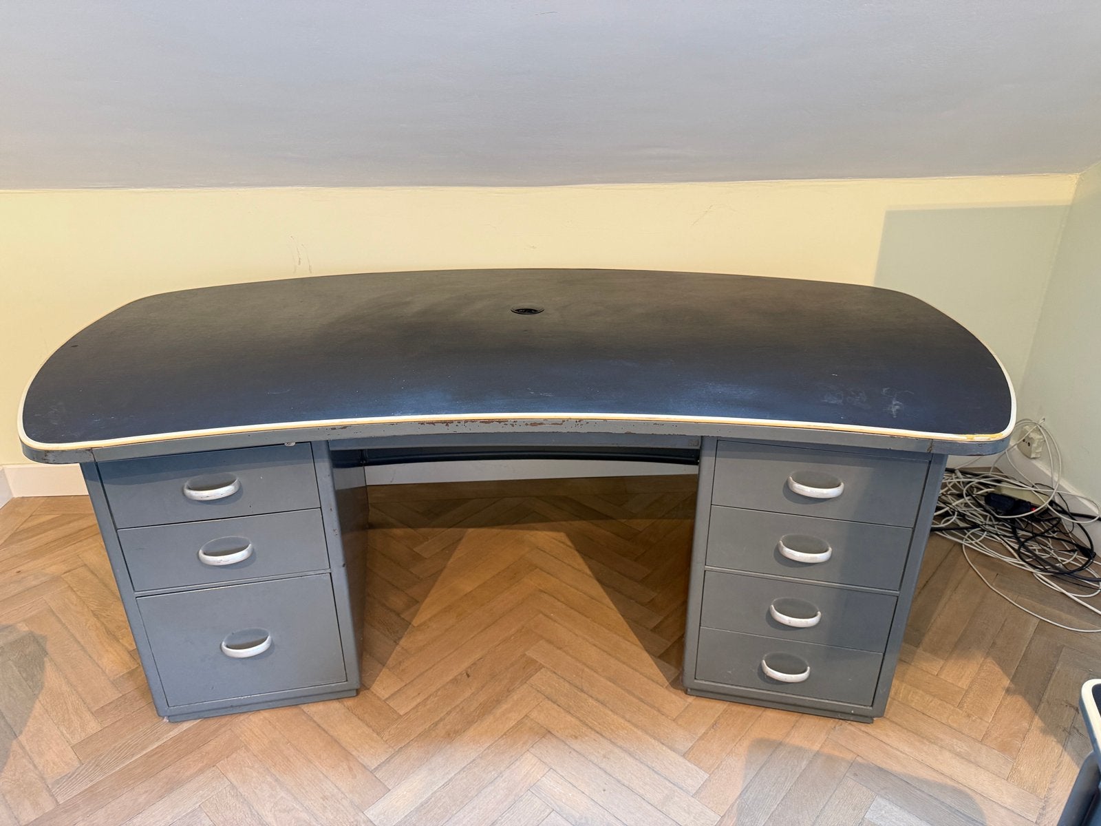 Gispen president bureau, Ophalen, Gispen, Gebruikt, 210 cm