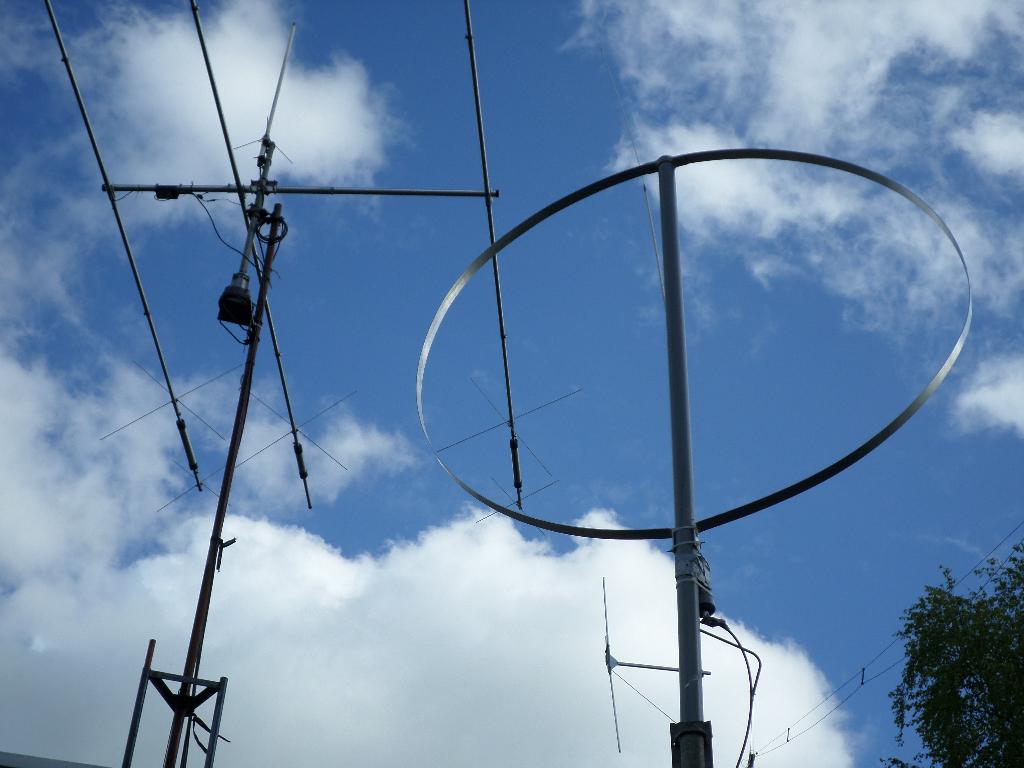 LOOP ANTENNE VOOR MW T/M 20 M HF, Ophalen, Gebruikt, Antenne
