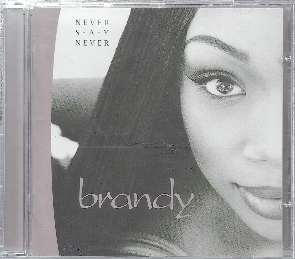 cd van Brandy - Never say never, Verzenden, Zo goed als nieuw