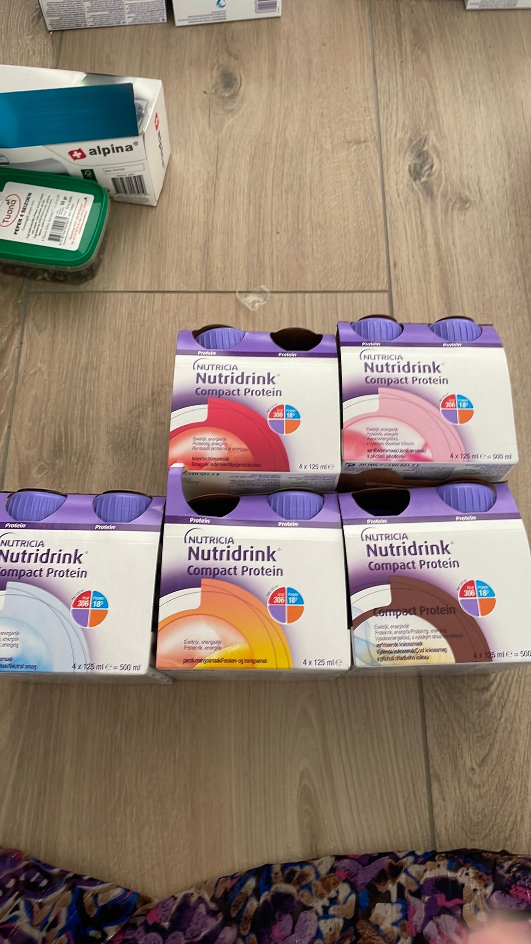 Diverse flesjes nutridrink vruchtensmaak, Ophalen of Verzenden, Nieuw, Poeder of Drank