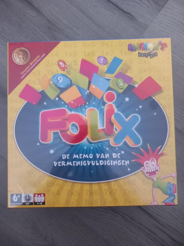 SPEL FOLIX, Hobby en Vrije tijd, Gezelschapsspellen | Bordspellen, Vijf spelers of meer, Ophalen of Verzenden, Nieuw, Anvers Editions