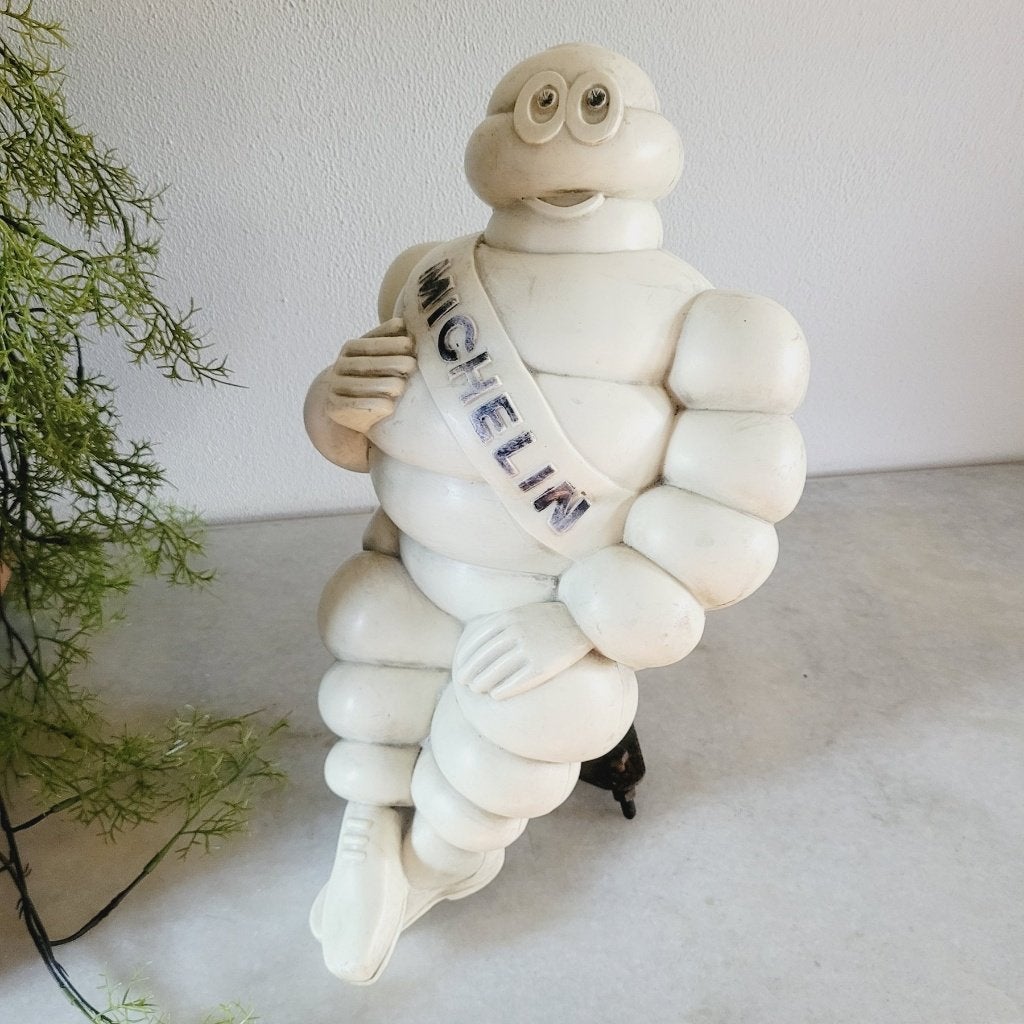 Michelin Bibendum Met Beugel, Ophalen of Verzenden, Gebruikt, Reclamebord