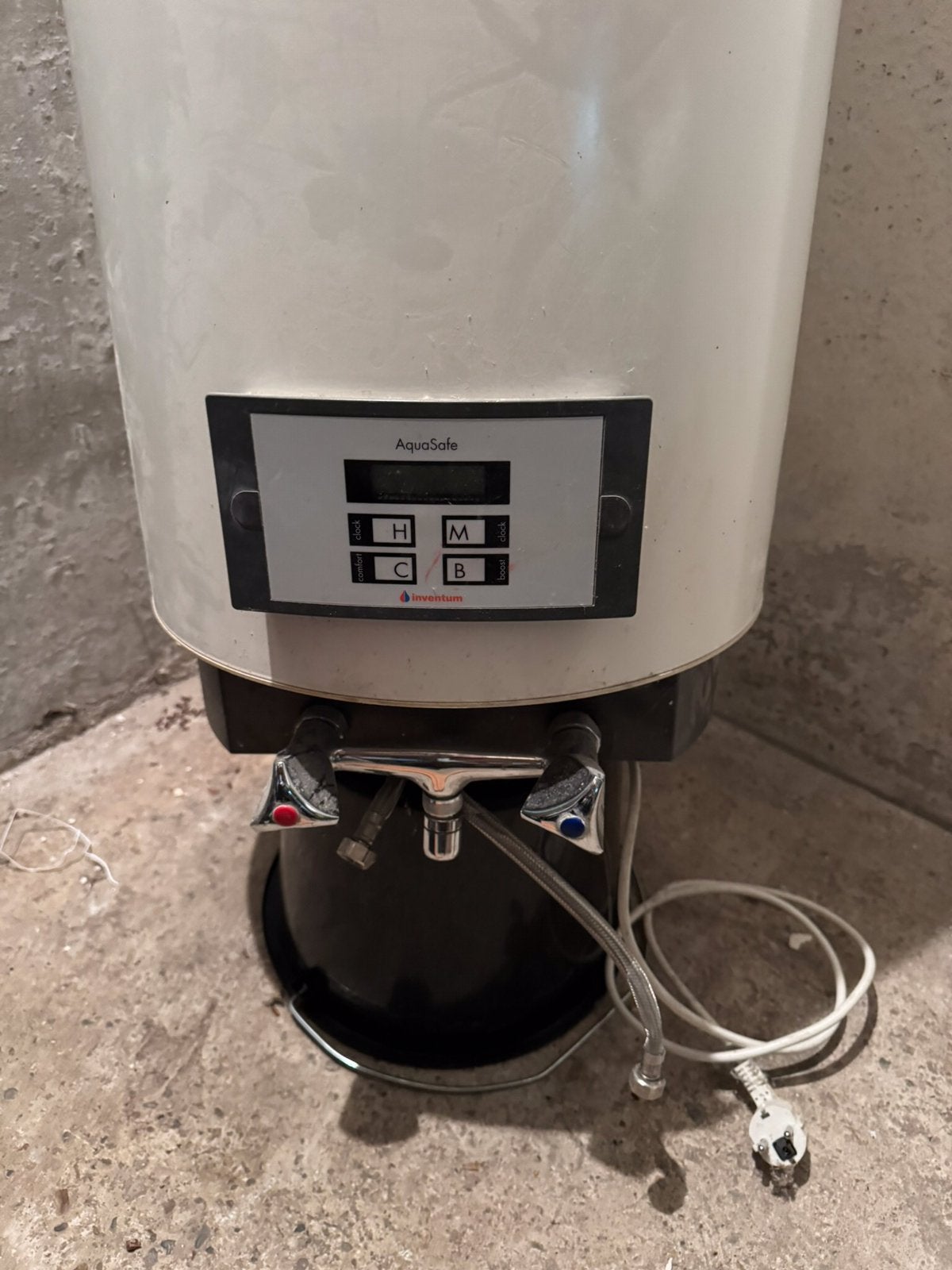Inventum AquaSafe 70 liter electr. geiservervangingsboiler, Ophalen, Gebruikt, 20 tot 100 liter, Boiler