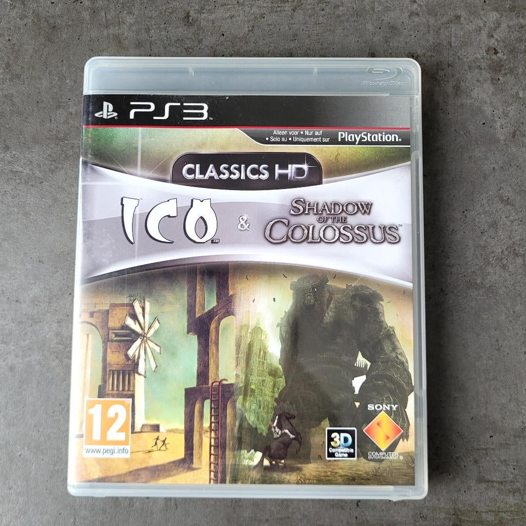 ICO & Shadow of the Colossus - Classics HD (PS3), Avontuur en Actie, Gebruikt, 1 speler, Ophalen of Verzenden