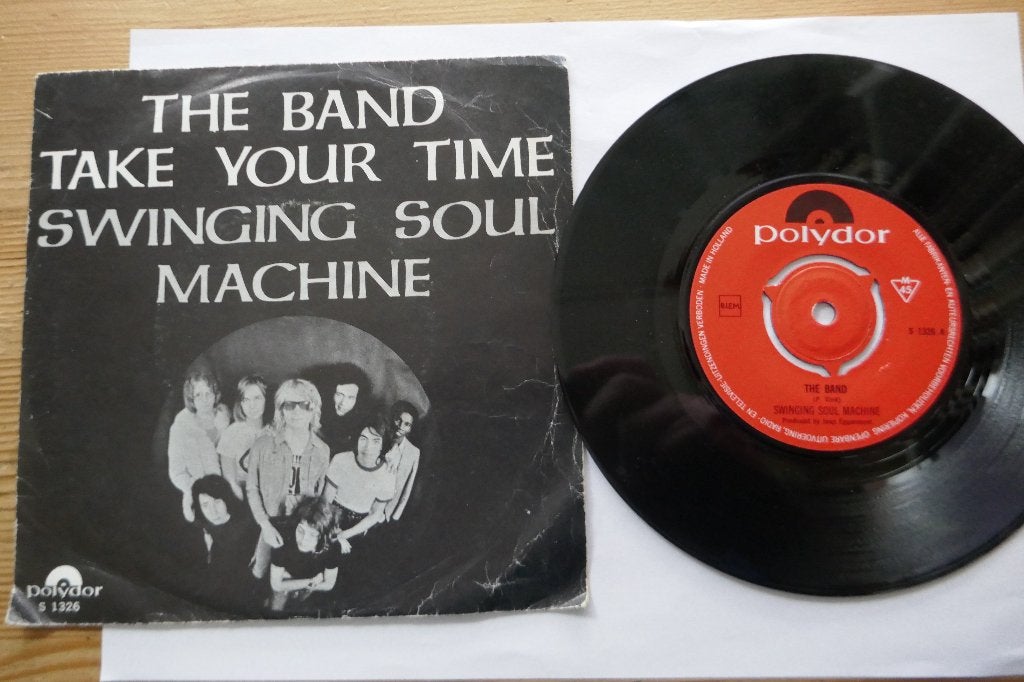 Single: Swinging Soul Machine – The Band / Take Your Time, Ophalen of Verzenden, Gebruikt, Pop