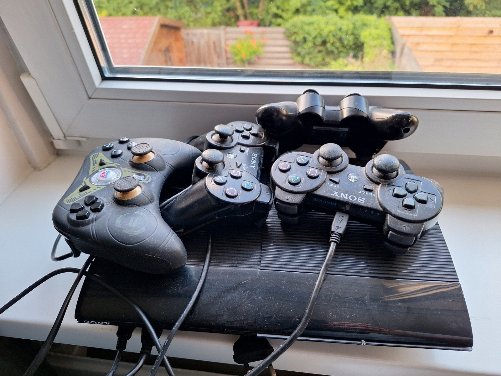 PlayStation 3 met 4 controllers en games, Spelcomputers en Games, Spelcomputers | Sony PlayStation 3, Ophalen, Zo goed als nieuw