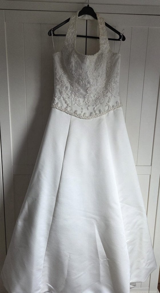 Mooie elegante trouwjurk, merk Sincerity Bridal, Maat 36/38, Ophalen of Verzenden, Zo goed als nieuw, Wit, Trouwjurk