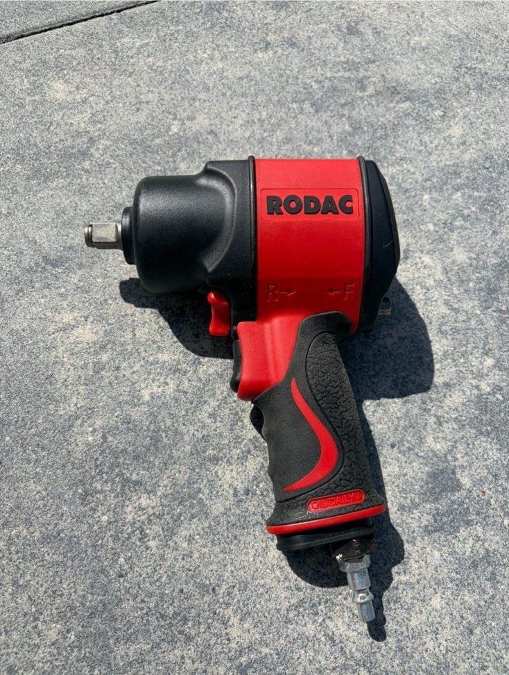 Rodac RC2780 Pneumatische Slagmoersleutel 1/2", Doe-het-zelf en Verbouw, Ophalen, Zo goed als nieuw