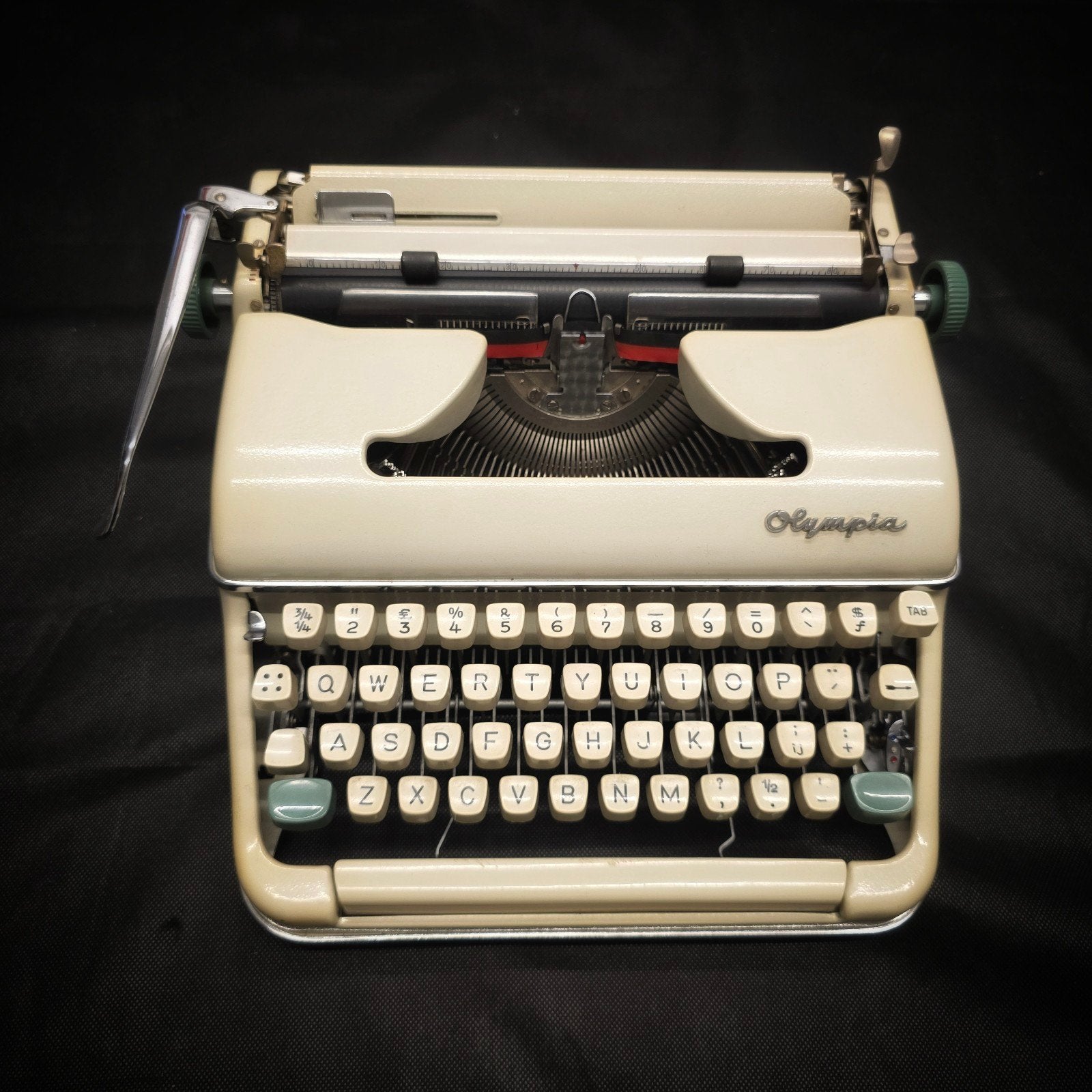 OLYMPIA SM5 1961 lichtgeel, zeldzaam model, gerestaureerd, Verzenden