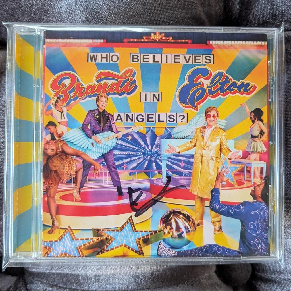 Elton John gesigneerd | signed CD, Verzamelen, Muziek, Artiesten en Beroemdheden, Ophalen, Cd of Plaat, Gesigneerd
