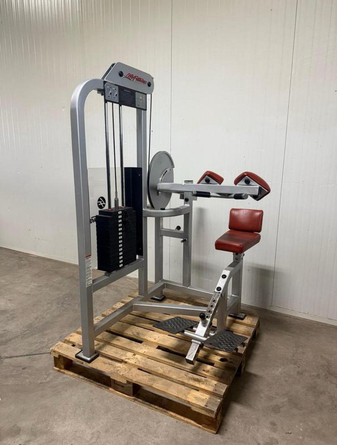 Life Fitness abdominal crunch / ab machine / abs / ab, Ophalen, Benen, Gebruikt, -