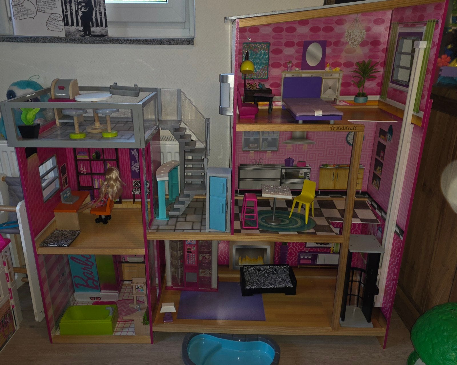 barbiehuis, Ophalen, Poppenhuis