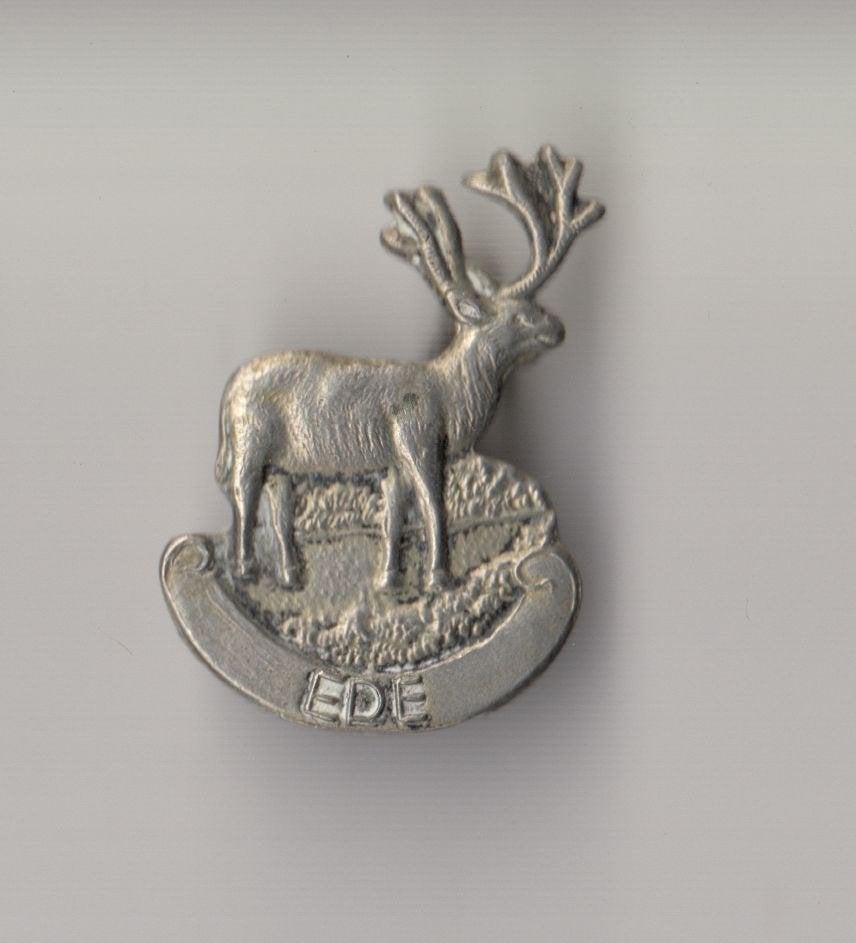 Ede hert broche, Gebruikt, Niet vindbaar, Niet vindbaar, Speldje of Pin